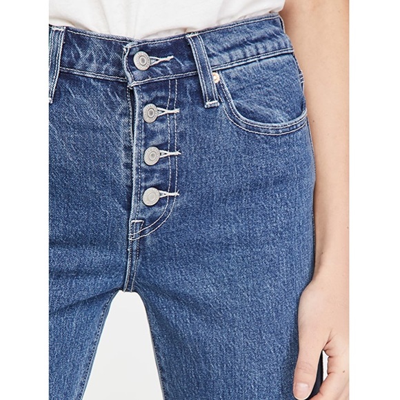 Levi’s WEDGIE FIT STRAIGHT UTILITY WOMEN'S JEANS - Picture 3 of 10